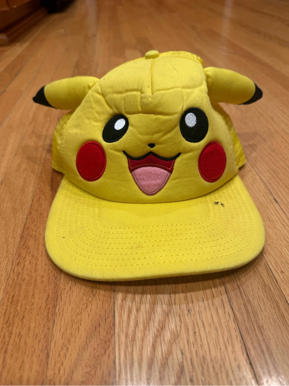 Pokemon Pikachu Yellow Character Baseball Cap - Kids & Teen Hat
